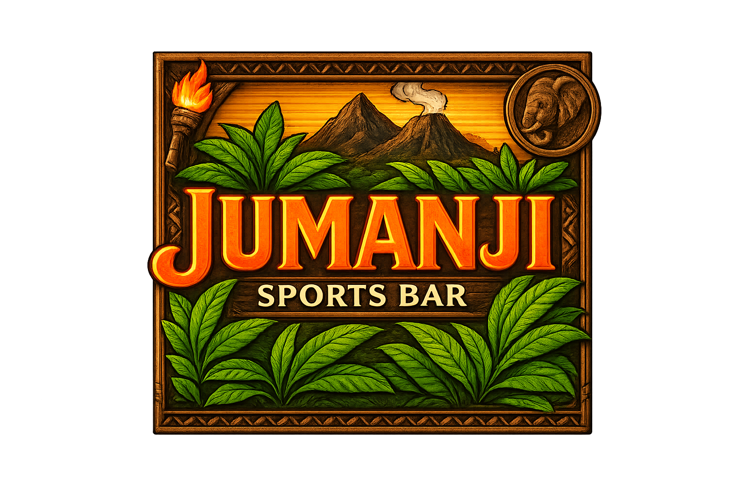 Jumanji Sports Bar logo