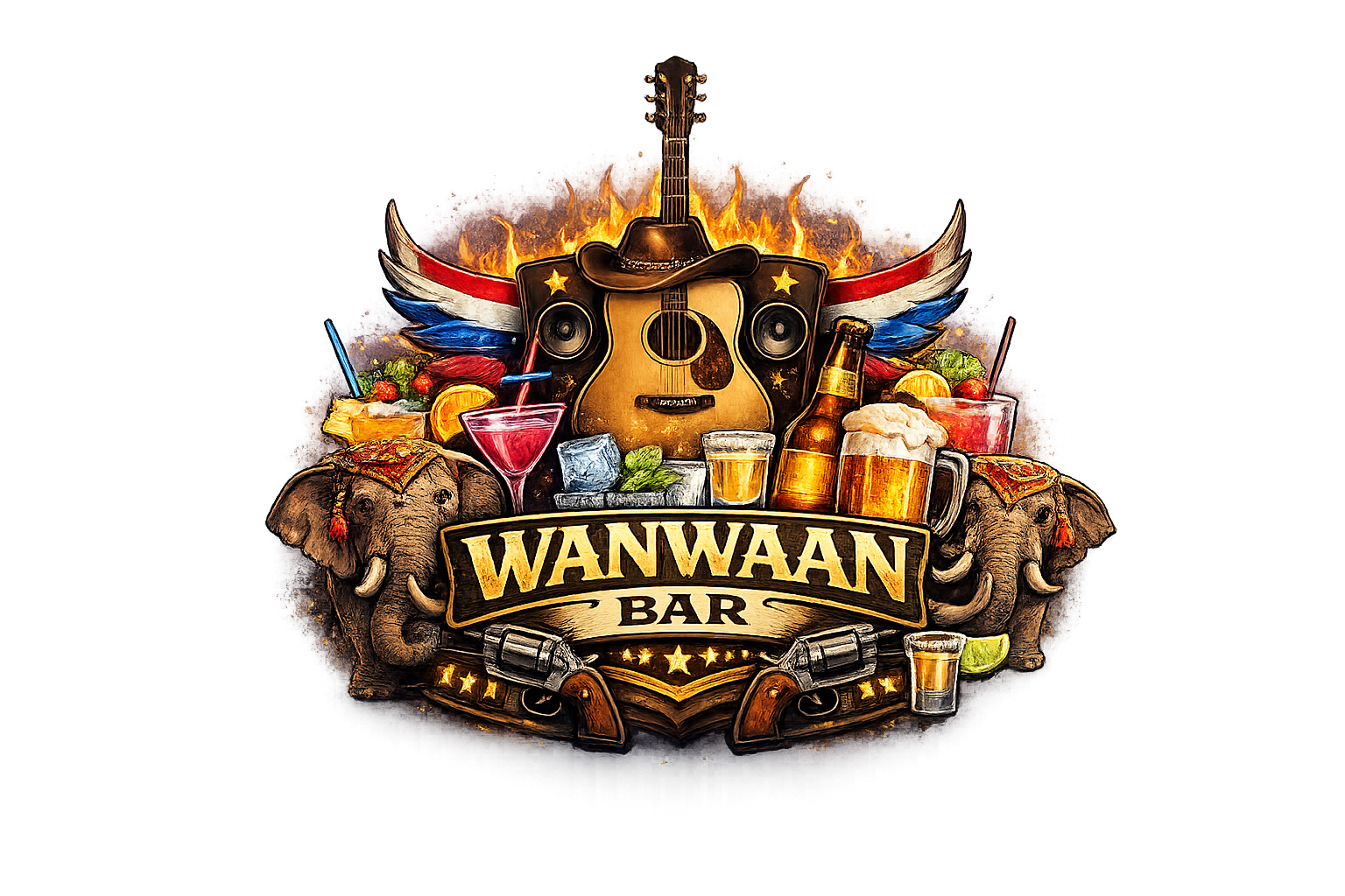 Wanwaan Bar logo