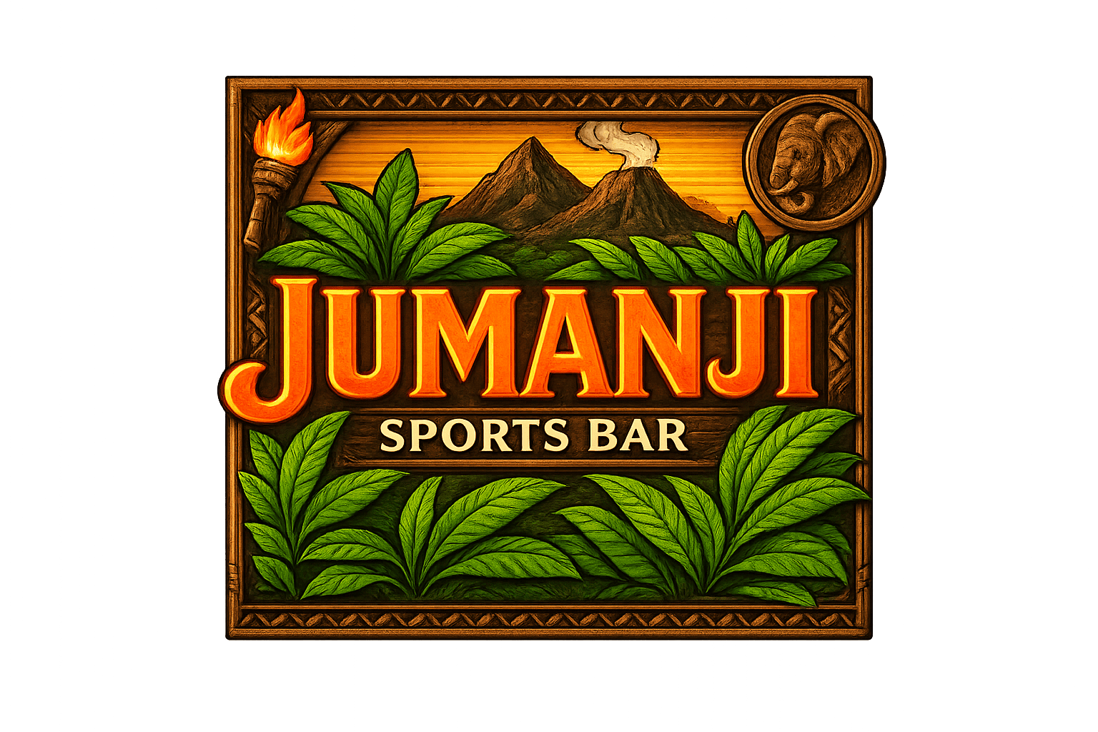 Jumanji Sports Bar logo