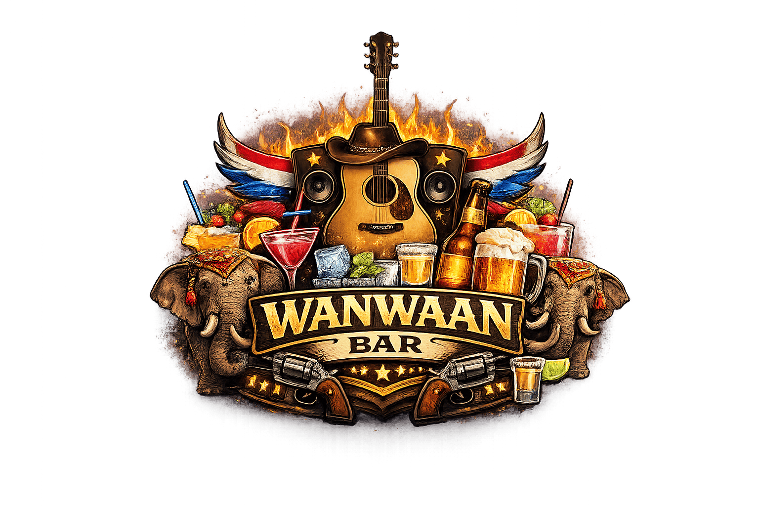 Wanwaan Bar logo
